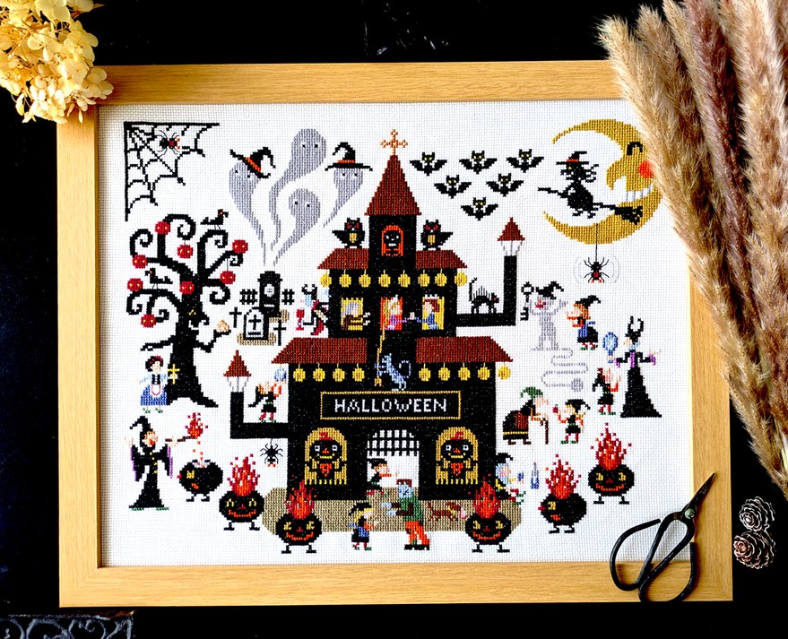 Biene社の新作図案・「トムテのハロウィン」が入荷しました | 刺繍材料